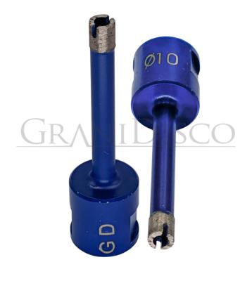 Brocas Diamante M-14 para Perforar Granito con Agua Ø 6 a Ø 12 mm