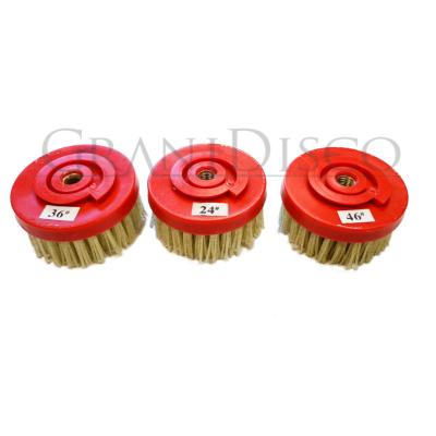 Cepillo Diamante para Envejecer y Satinar Piedra Ø 100 Grano 46