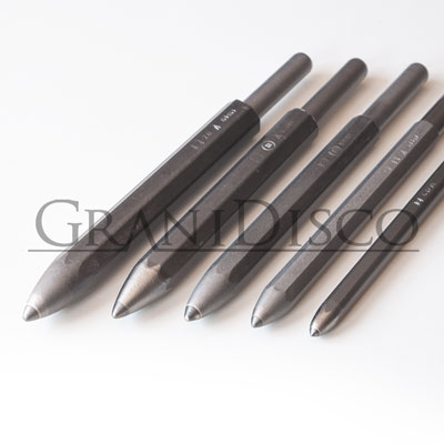 Puntero Widia Puntiagudo Guillet  Ø 10 a 20 mm para Martillo Neumático