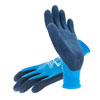 Guante Azul Impermeable Latex Elastico Tallas 9 y 10