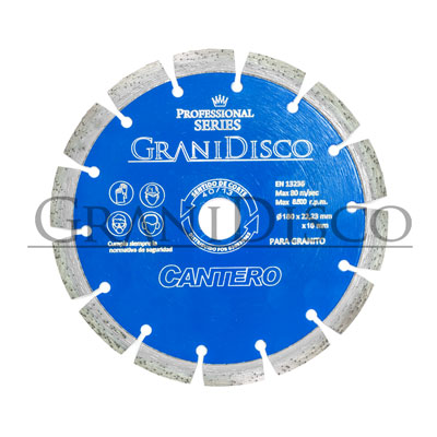 Disco Diamante Granito Ø 180 Cantero H=10 + 2