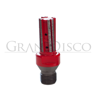 Fresa Corte Granito Ø 20x40 CNC Roja