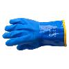 Guante Antifrio Largo PVC Azul Tallas  8 y 10