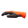 Guante Antifrio-Impermeable Latex Naranja c/Puño Tallas 9 y 10 