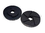 Pule Cantos Recto Sintetico Granito Ø 130 Gr.Bril