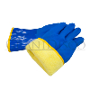 Guante Antifrio Largo PVC Azul Tallas  8 y 10