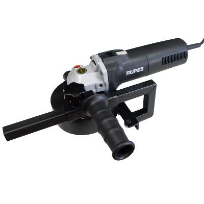 Pulidora Mini Rupes BA31ES 900 w. ø 115 mm. 1500-4000 rpm c/Carcasa Aspiración y Guia 