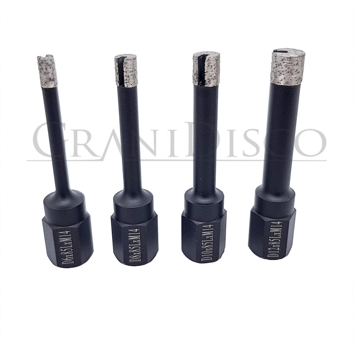Broca Diamante M14 para Perforar Granito con Agua Broca Diamante M14 para Perforar Granito con Agua