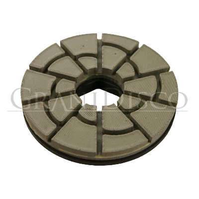 Pule Cantos Recto Resina Diamante Ø 130 Gr.0120