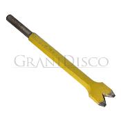 Gradina Widia Triskel Ancho de 30 mm. 2 Puntas Acoplamiento 12,5 mm.
