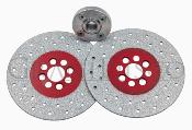 Disco Diamante Vacuum Ø 125 M-14 Reversible Corte/Desbaste