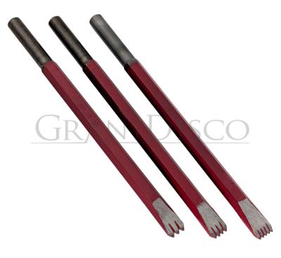Gradinas Widia Triskel Ancho de 15 mm. 3, 4 y 5 Puntas Acoplamiento 12,5 mm.